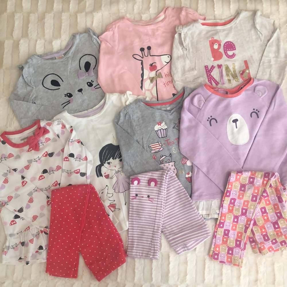 Gymboree Girls Tea Party Mix & Match Set